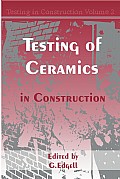 Testing of Ceramics in Construction Cover