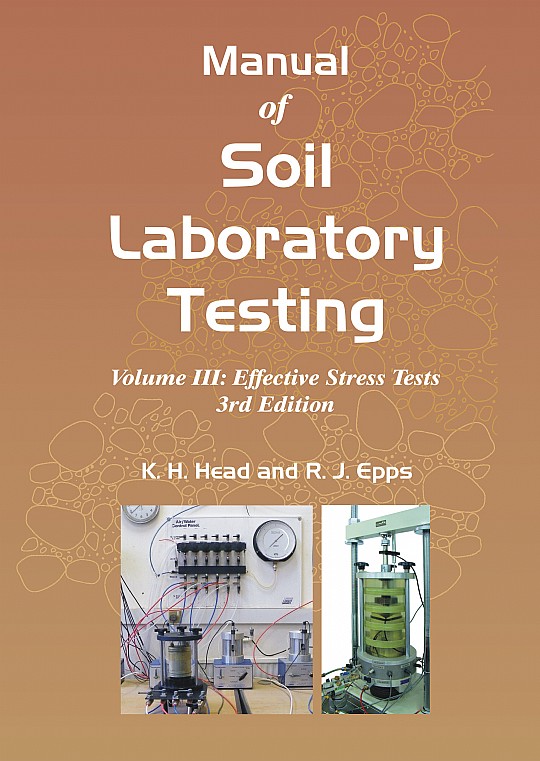 Manual Of Soil Laboratory Testing Vol Iii R J Epps And