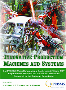 Innovative Production Machines and Systems